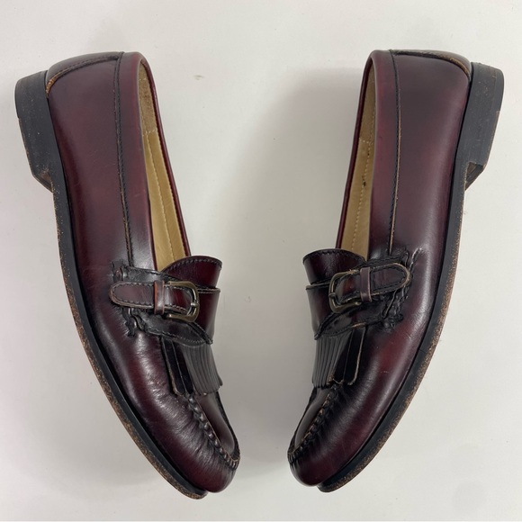 Cole‎ Haan City Kiltie Fringe Pinch Buckle Loafer Mens 8.5 - Picture 4 of 12